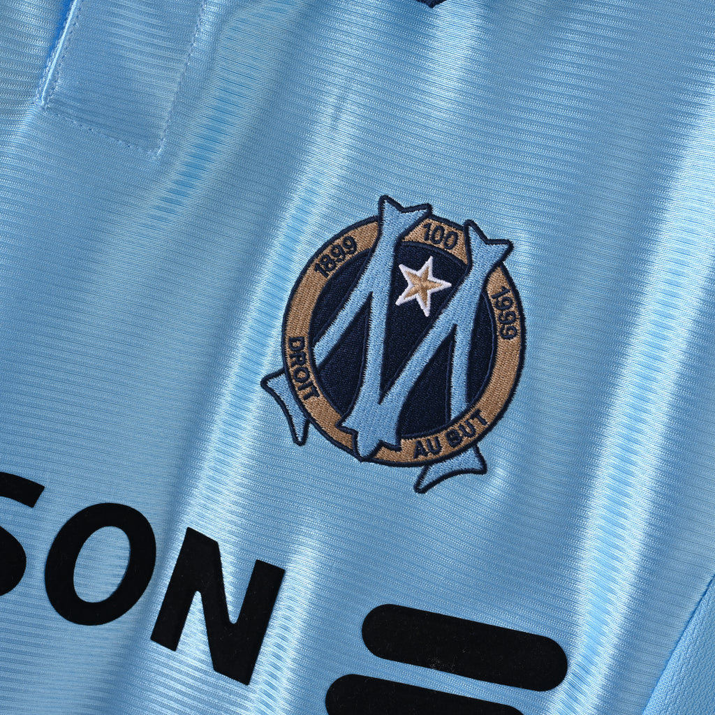 Olympique de Marseille 1998/99 Away Retro Jersey - crest detail