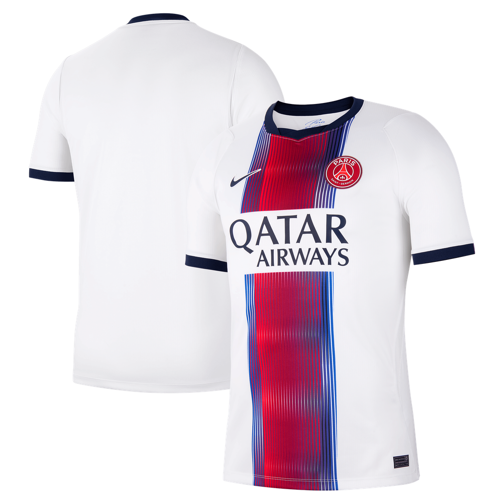 Paris Saint-Germain 2026/27 Away Fan — vista frontal sin modelo
