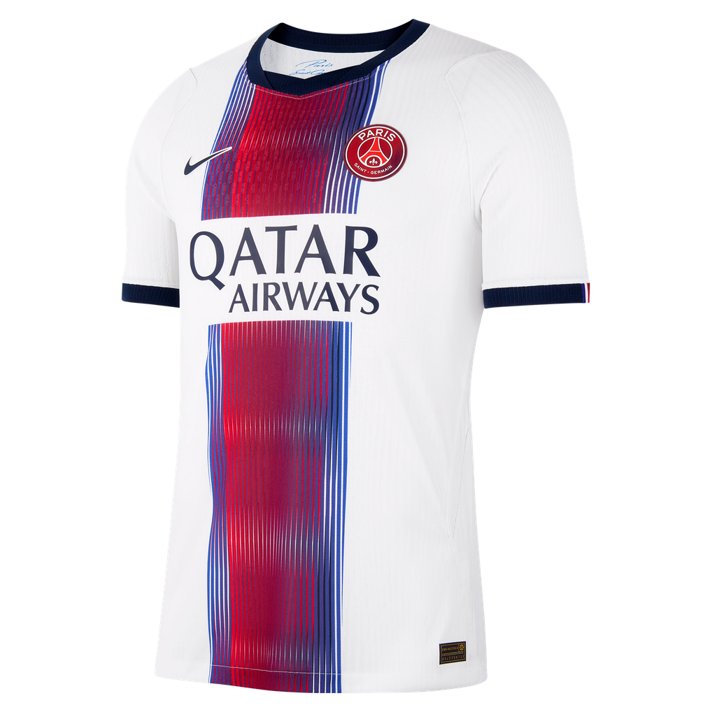 Paris Saint-Germain 2026/27 Away Player — vista trasera sin modelo
