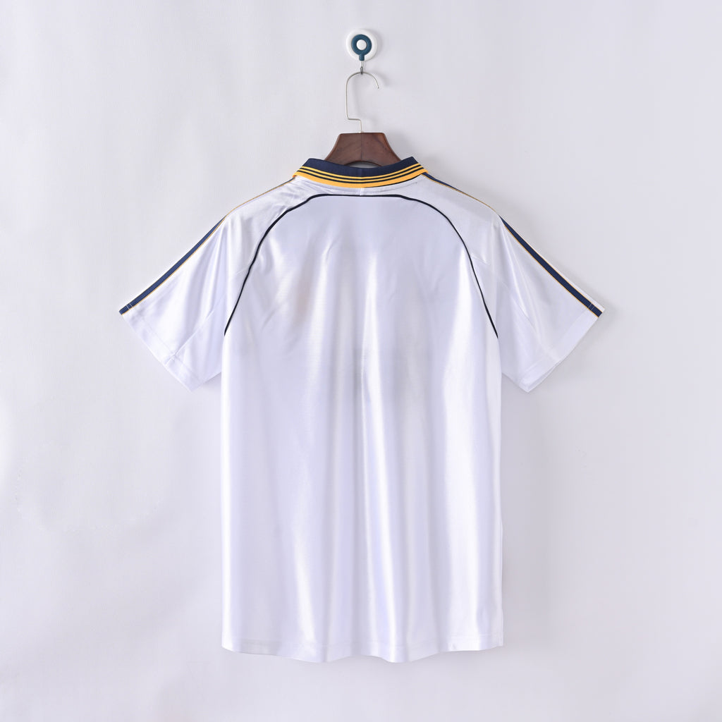 Real Madrid 1998–2000 Home Retro Jersey - complete back view