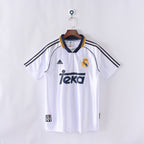 Real Madrid 1998–2000 Home Retro Jersey - complete front view