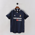 Real Madrid 2004/05 Away Retro Jersey full front view