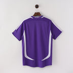 Real Madrid 2006/07 away retro jersey back