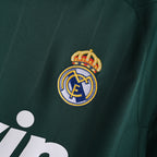 Real Madrid 2012/13 Second Away Retro Jersey embroidered club crest detail