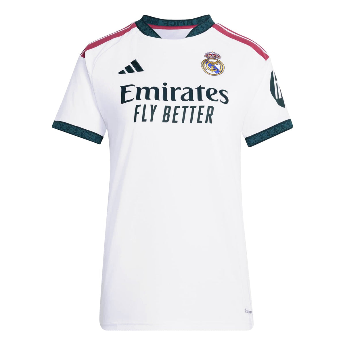 Real Madrid 26/27 Home Women frente — camiseta oficial