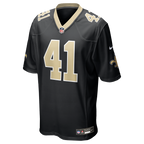 New Orleans Saints NFL jersey — Alvin Kamara #41 — back view
