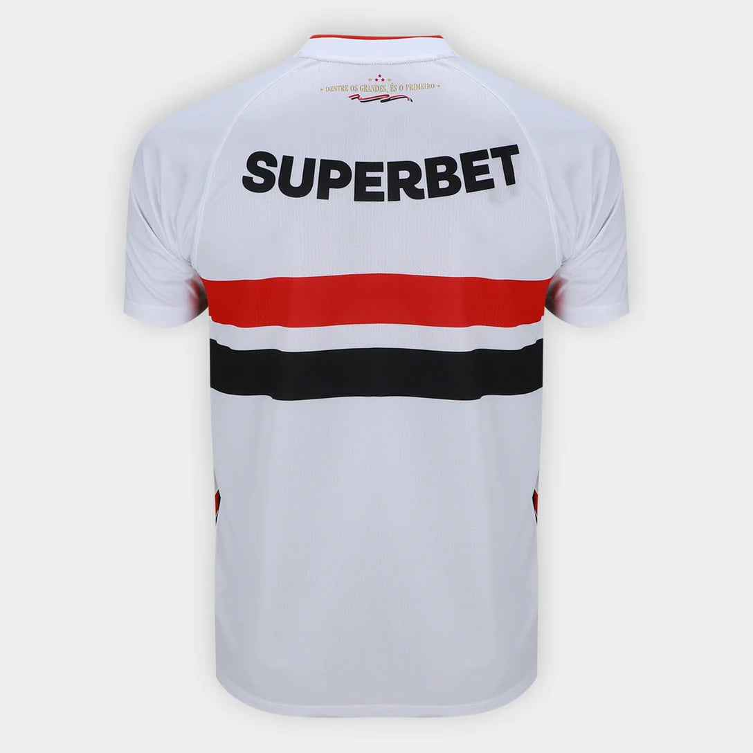 São Paulo FC 2026 Home Player jersey back view