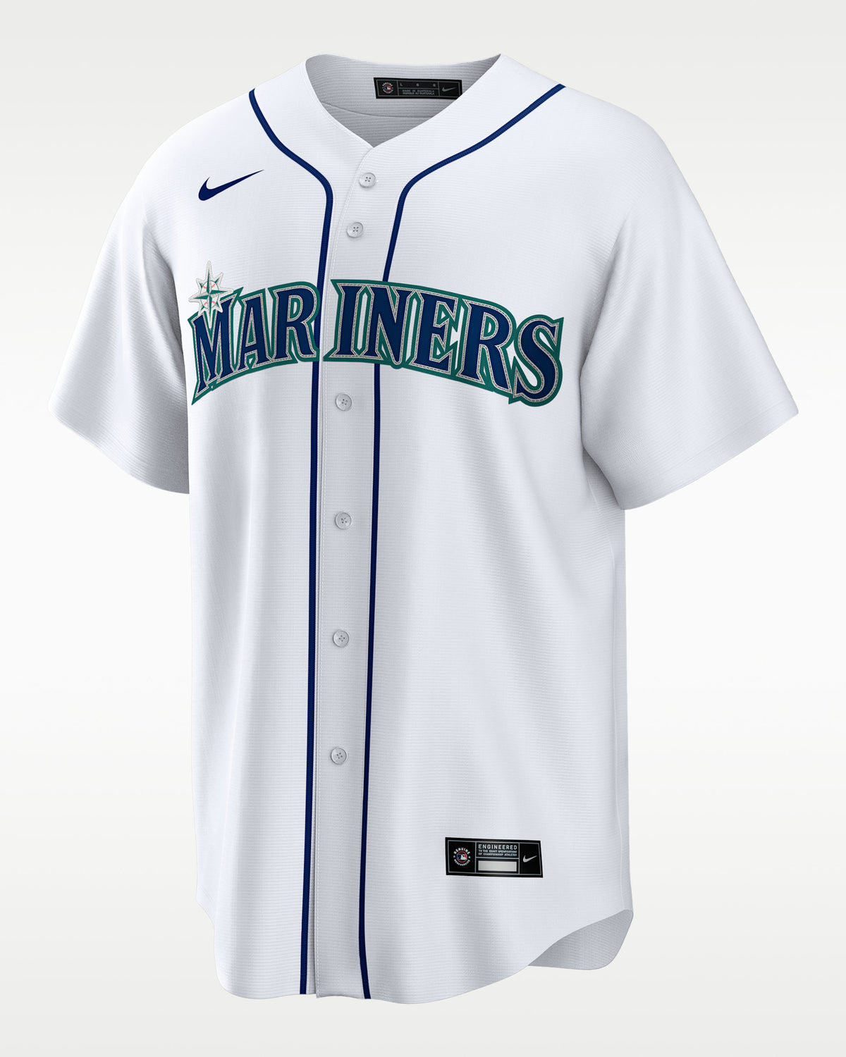 Seattle Mariners Jersey — Teal Home — Cal Raleigh #29 — front view