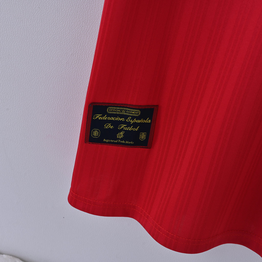 Spain 1996 Home Retro Jersey - detail