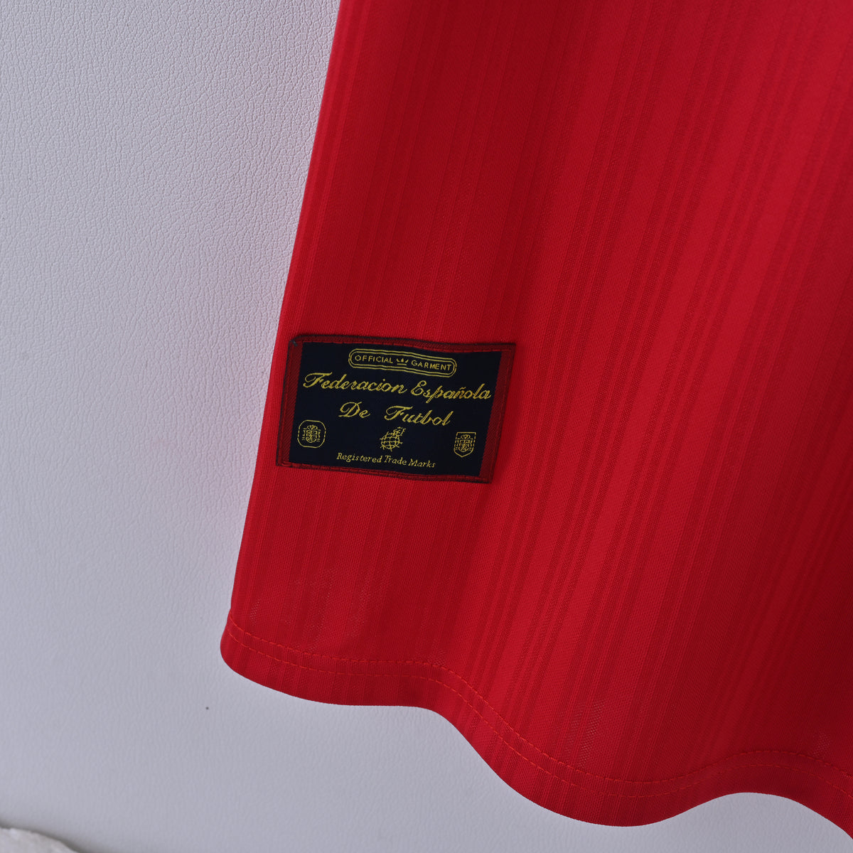 Spain 1996 Home Retro Jersey - detail