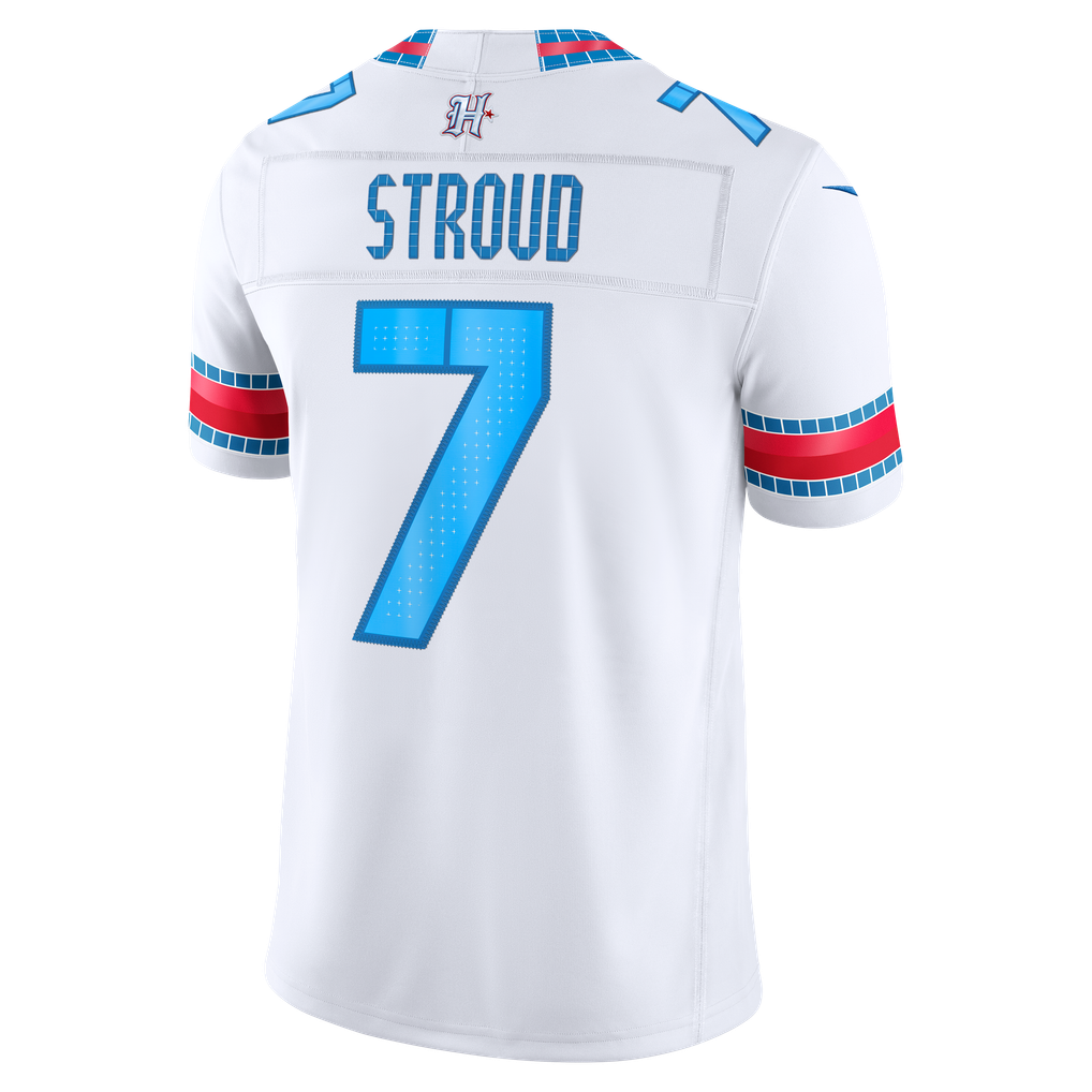 Houston Texans 2026 Rivalries white Limited Jersey C.J. Stroud #7 back GoalStyle