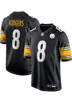 Pittsburgh Steelers NFL jersey — Aaron Rodgers #8
