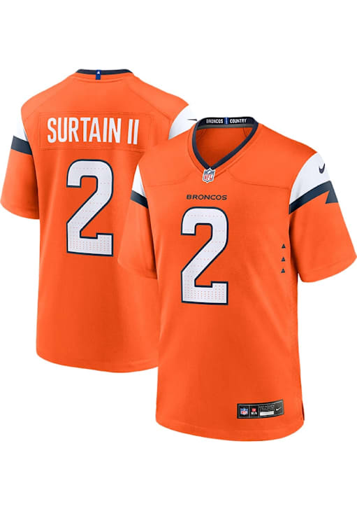 Denver Broncos NFL jersey — Patrick Surtain II #2
