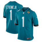 Jacksonville Jaguars NFL jersey — Travis Etienne Jr. #1