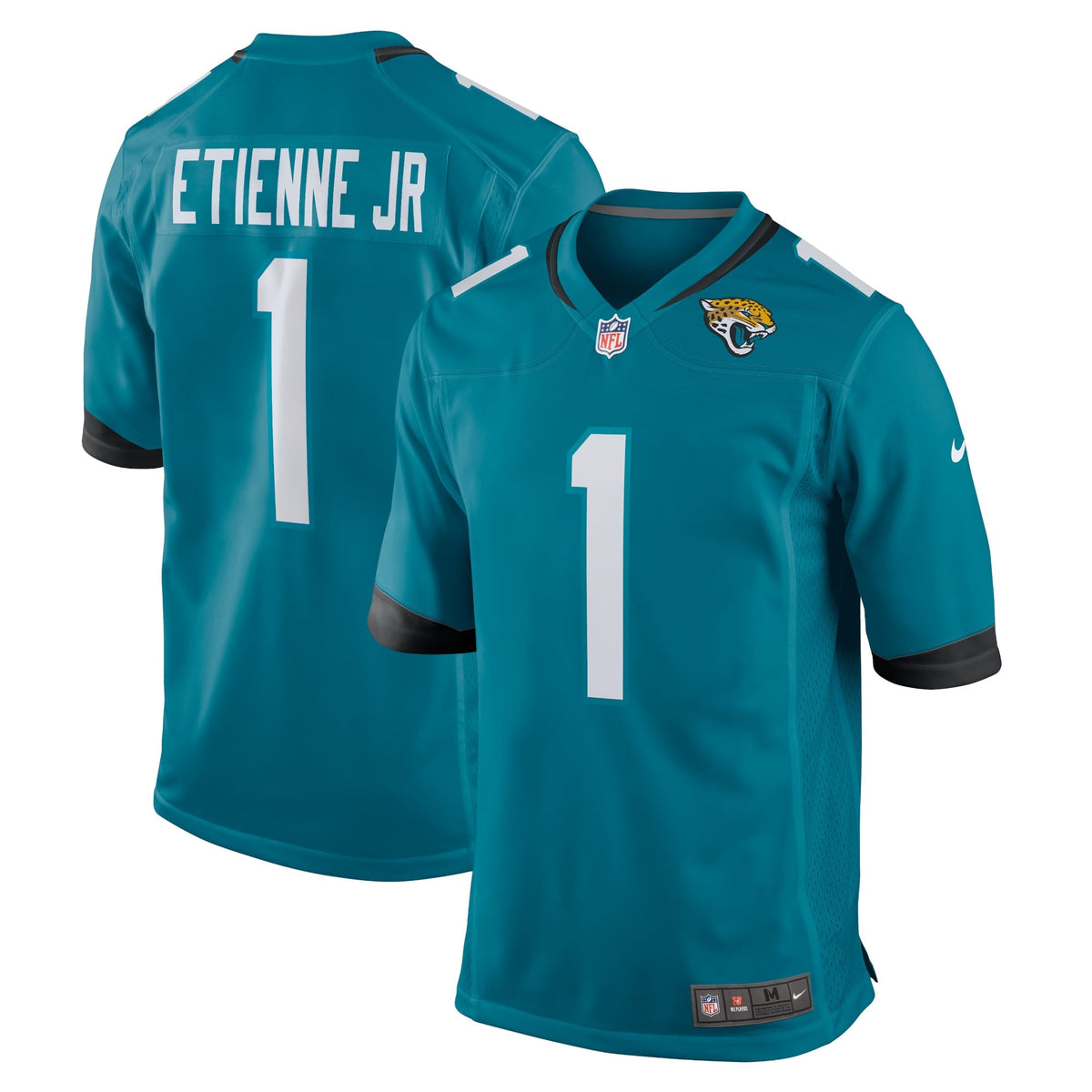 Jacksonville Jaguars NFL jersey — Travis Etienne Jr. #1