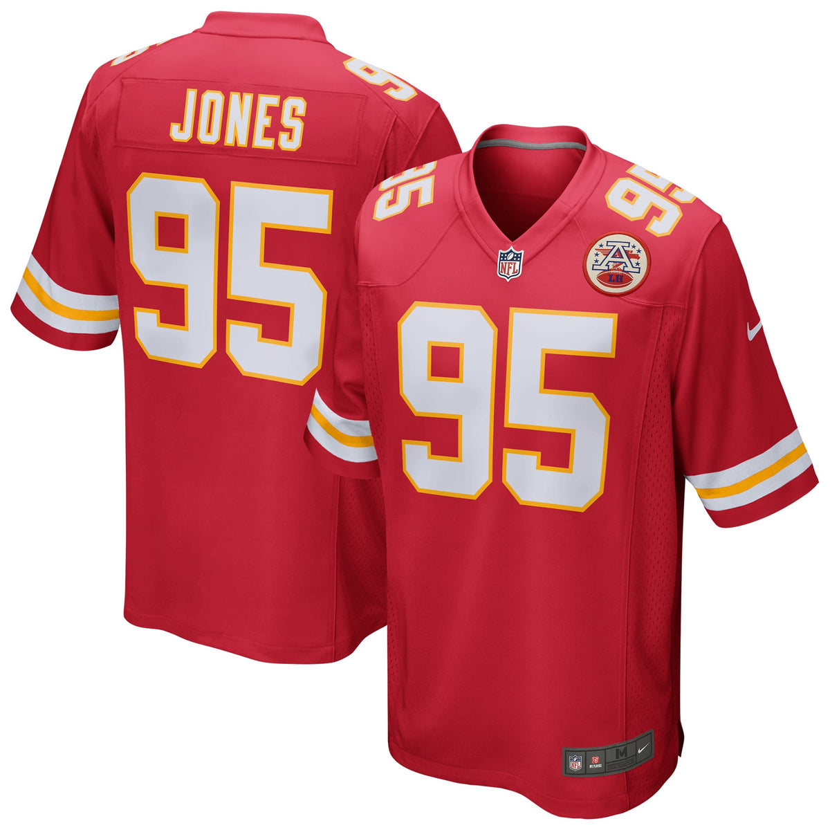 Kansas City Chiefs NFL jersey — Chris Jones #95