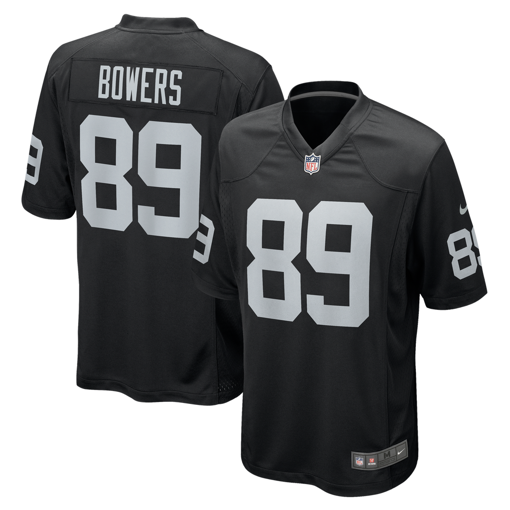 Las Vegas Raiders NFL jersey — Brock Bowers #89