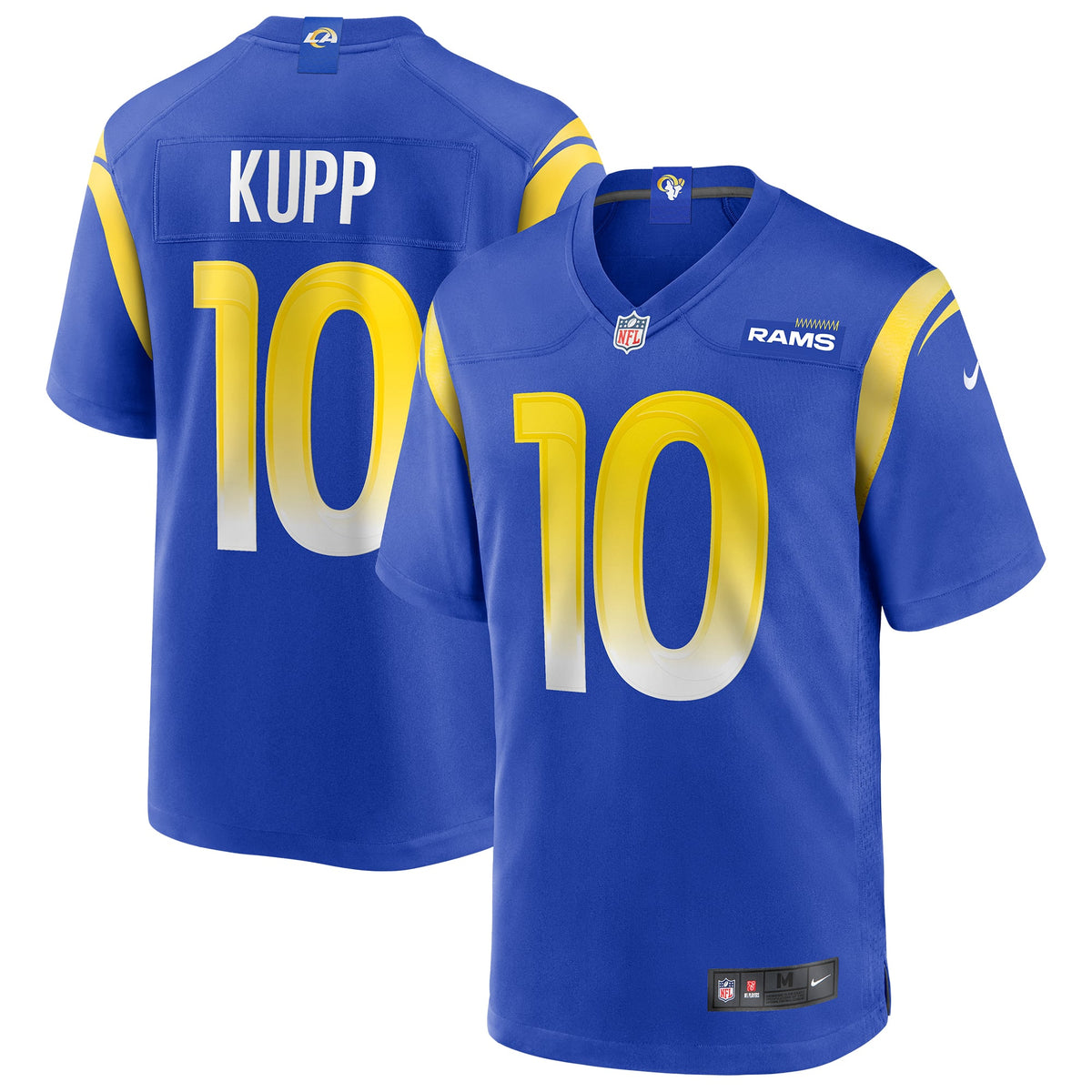 Los Angeles Rams NFL jersey — Cooper Kupp #10