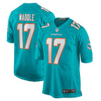 Miami Dolphins Aqua Alternate Jersey — Jaylen Waddle #17