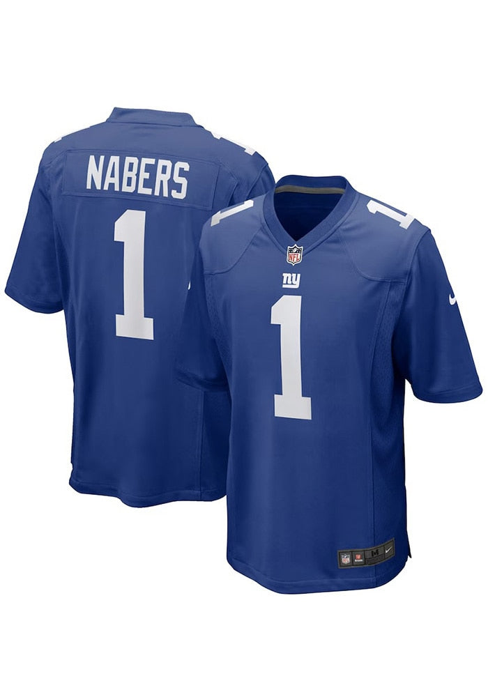 New York Giants NFL jersey — Malik Nabers #1