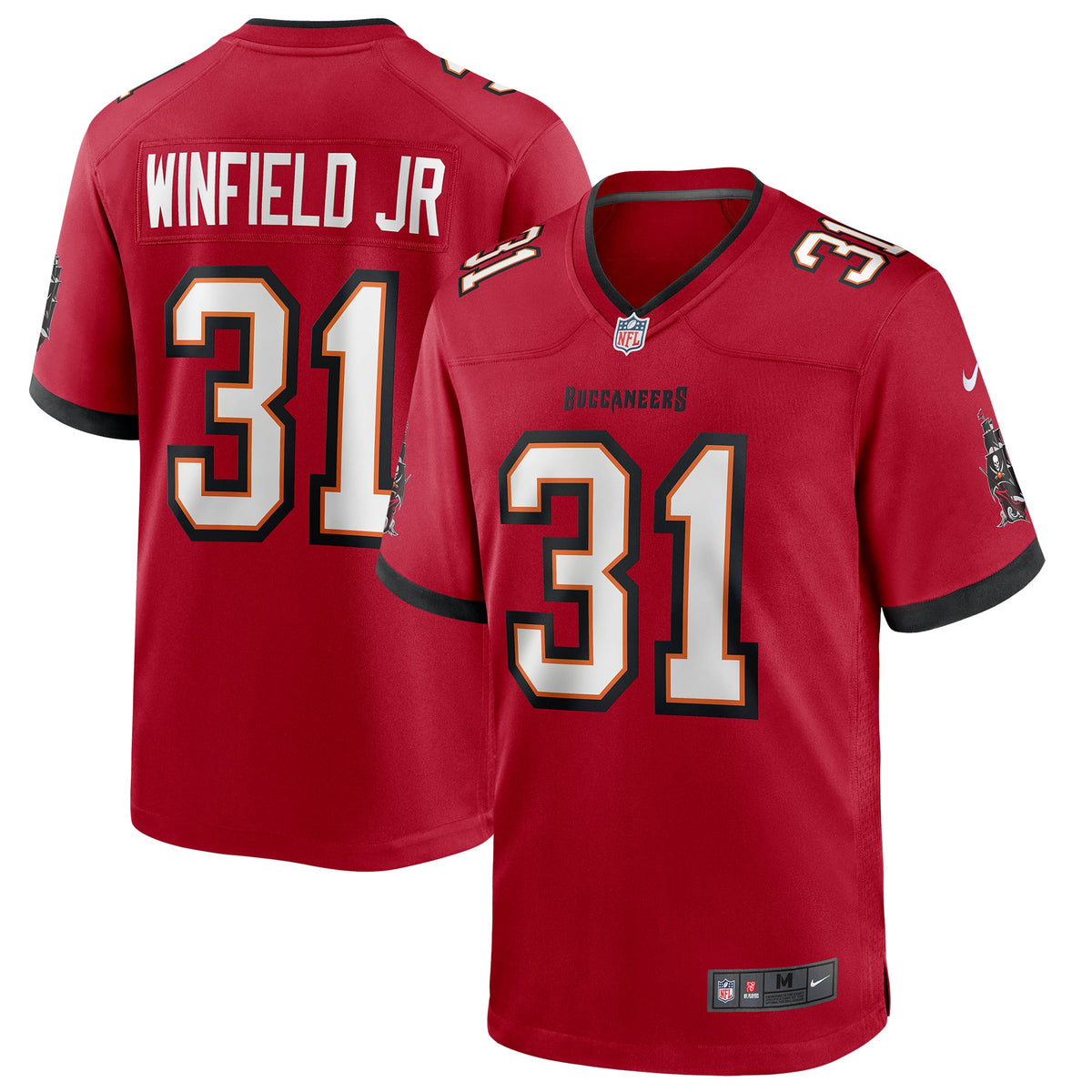 Tampa Bay Buccaneers NFL jersey — Antoine Winfield Jr. #31