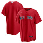 Boston Red Sox Jersey — Red Alternate — front view