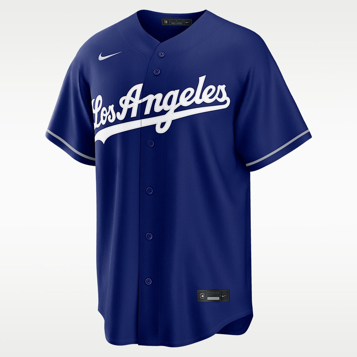 Los Angeles Dodgers Jersey — Deep Royal Alternate — front view