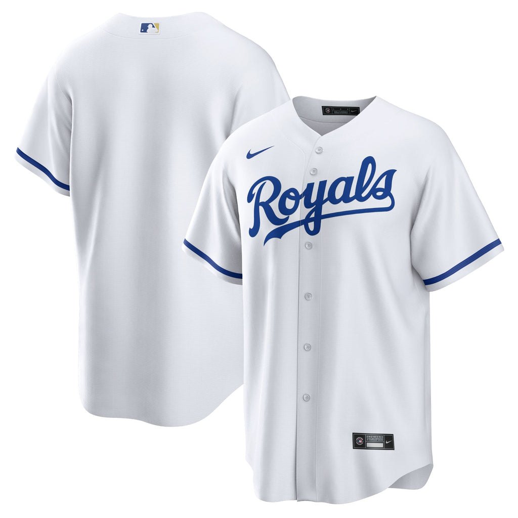 Kansas City Royals Jersey — White Home — front view