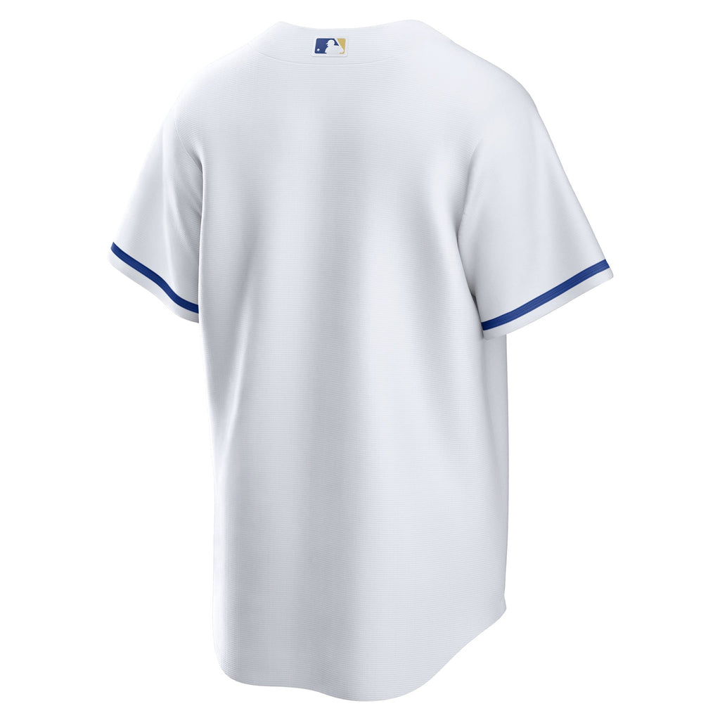 Kansas City Royals Jersey — White Home — back view