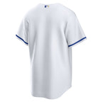 Kansas City Royals Jersey — White Home — back view