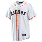 Houston Astros Jersey — White Home — back view