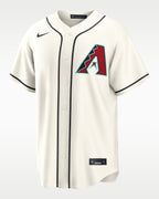Arizona Diamondbacks Jersey — Cream Home — Corbin Carroll #7