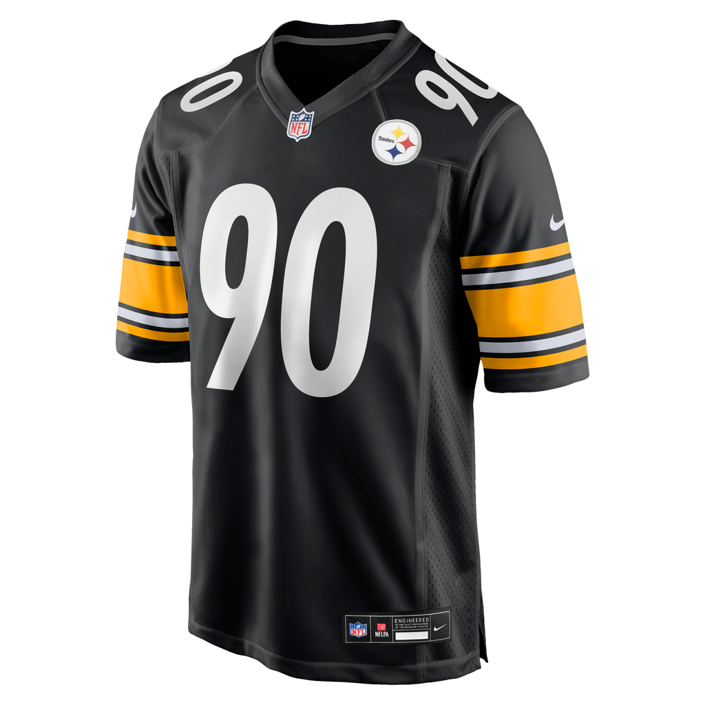 Pittsburgh Steelers NFL jersey — T.J. Watt #90 — back view