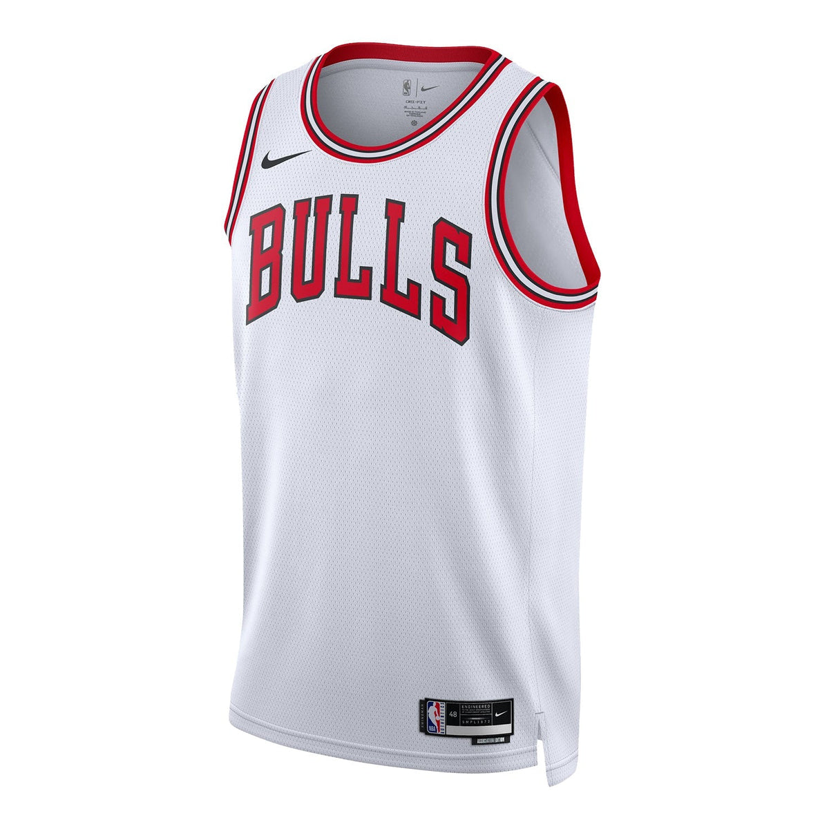 Chicago Bulls 2025/26 Association Edition Jersey - frontal - fuente Chicago Bulls