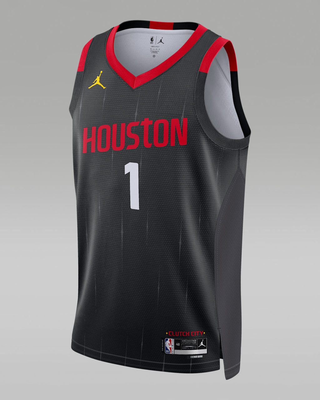 Houston Rockets 2025/26 Statement Edition Jersey - frontal - - alta calidad
