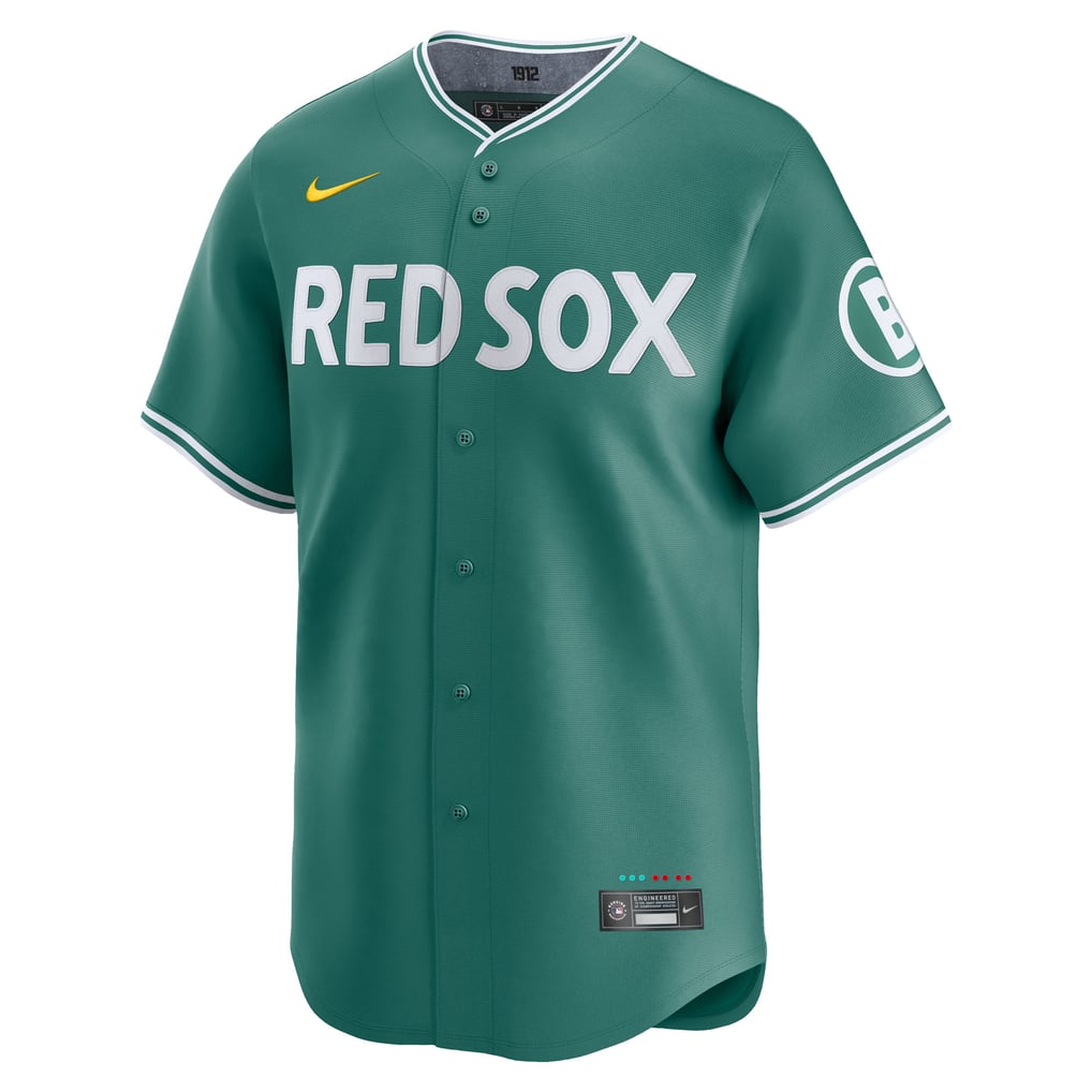 Boston Red Sox Green 2025 City Connect men's jersey front