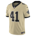 GoalStyle New Orleans Saints Gameday Golds Alternate Jersey Gold Alvin Kamara #41 front