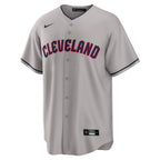 Cleveland Guardians Gray Road men's jersey front