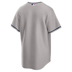 Cleveland Guardians Gray Road men's jersey back