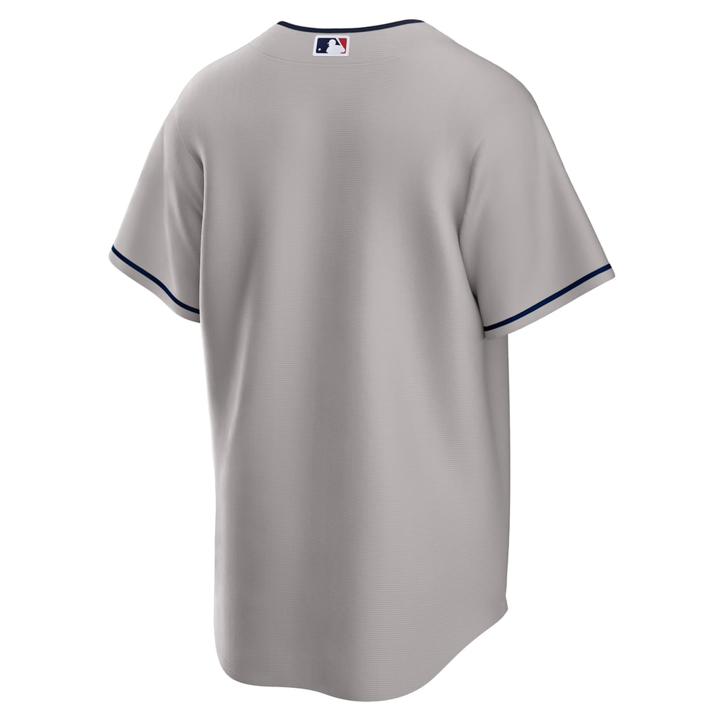 Cleveland Guardians Gray Road men's jersey back