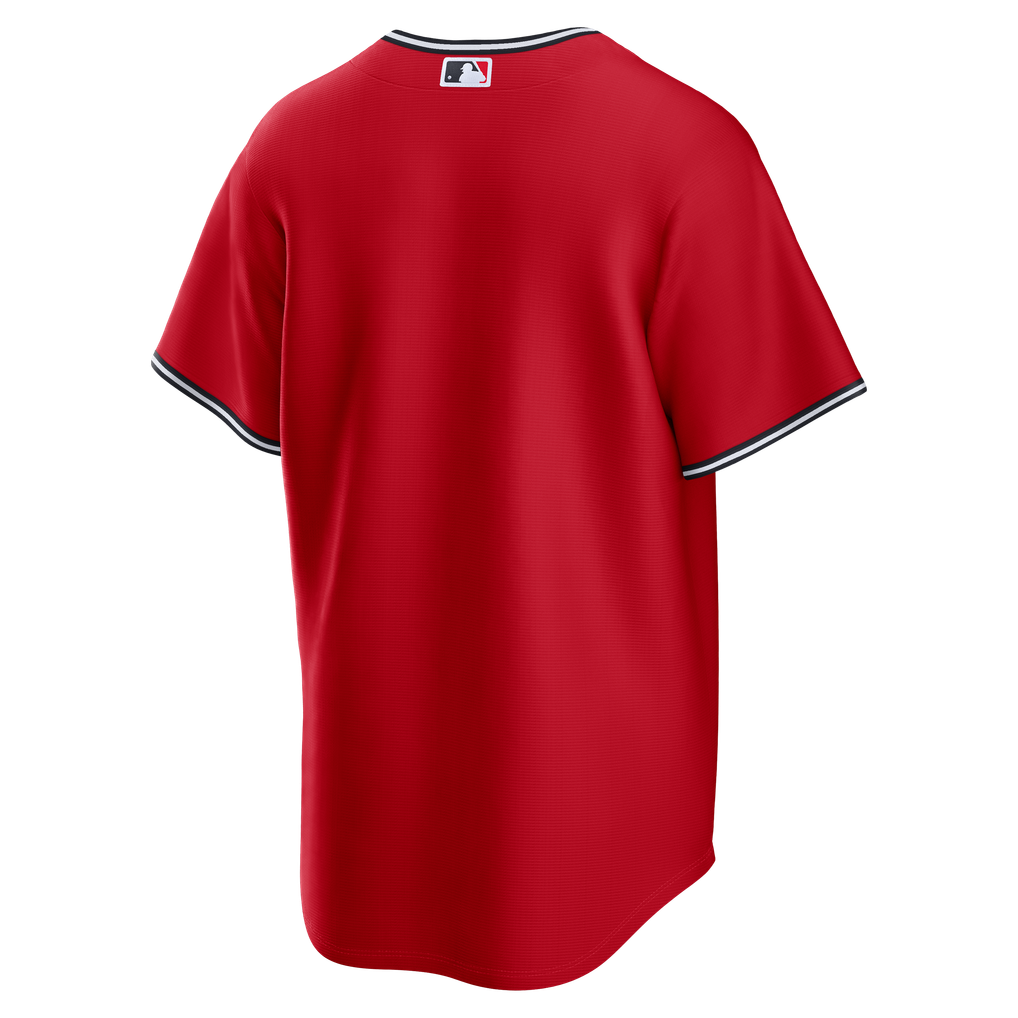 Cleveland Guardians Red Alternate men's jersey back
