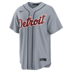 Detroit Tigers Gray Road Tarik Skubal #29 men's jersey front