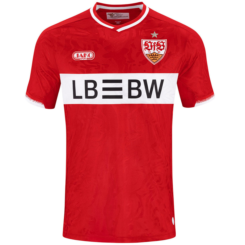 VfB Stuttgart 2026/27 red Away Jersey front view