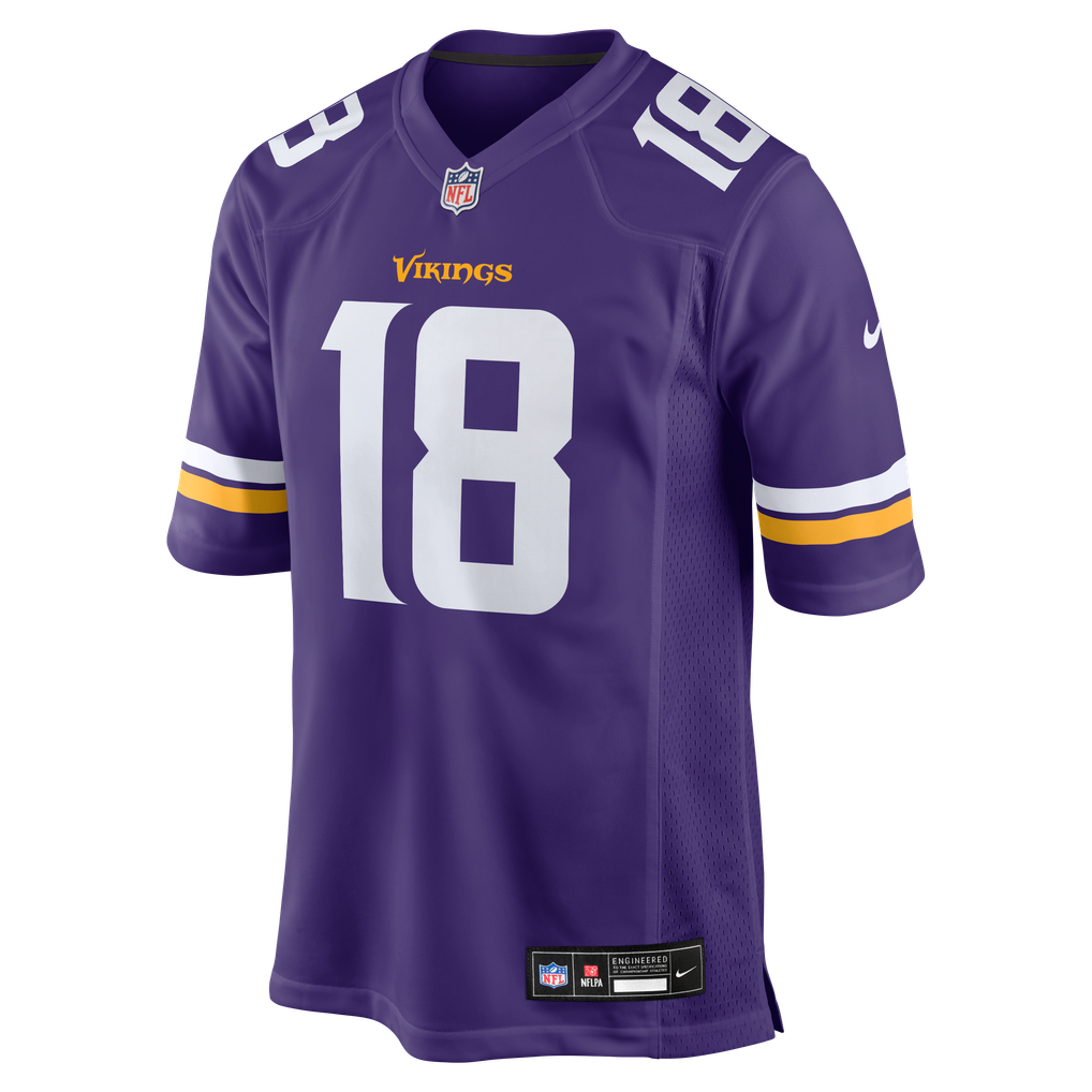 Minnesota Vikings NFL jersey — Justin Jefferson #18 — back view