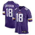 Minnesota Vikings NFL jersey — Justin Jefferson #18 — front view