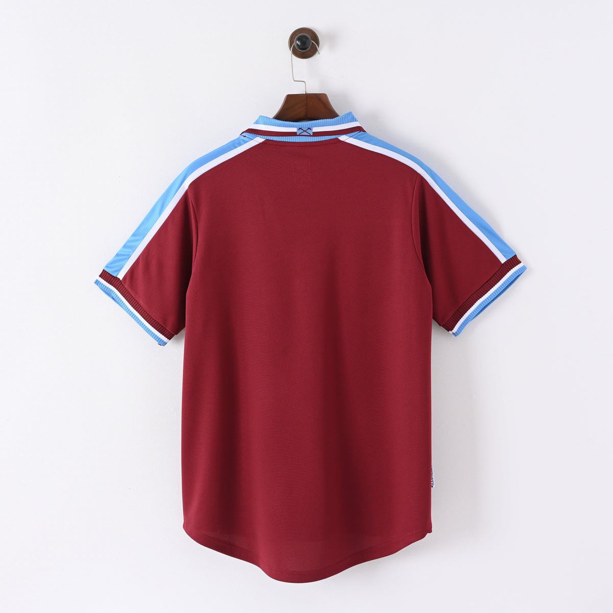 West Ham United 1999–2001 home retro jersey back