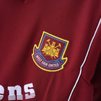 West Ham United 1999–2001 home retro jersey detail